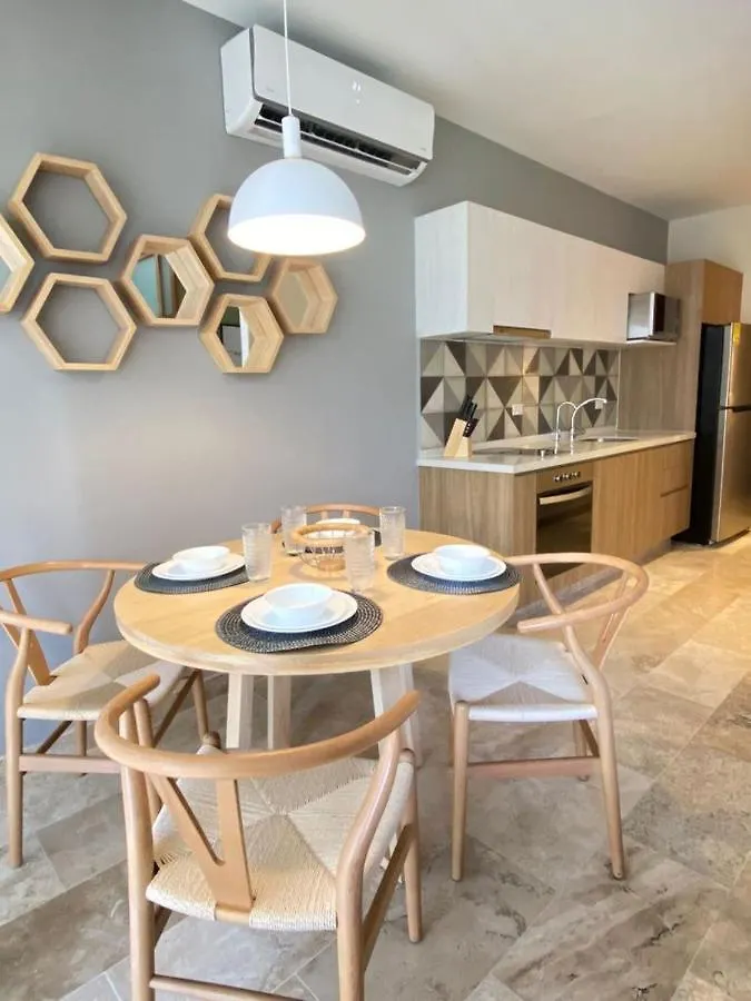 Ipana Condo, Rooftop Pools, Gym, Walk To Beach Playa del Carmen Apartment